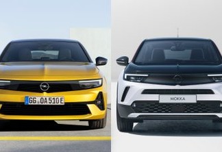 Opel Astra e Mokka [divulgação]