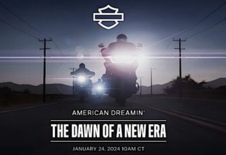 Anúncio da Harley-Davidson [divulgação]